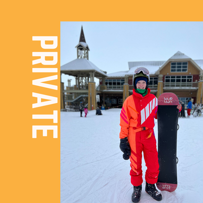 Season Passholder Private Lesson Snowboard 1hr - Ages 65+