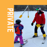 Private Lesson Ski 1hr - Ages 65 +