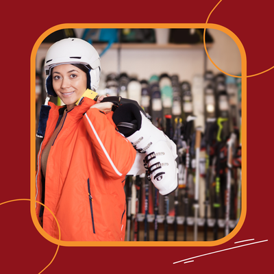 Ski or Snowboard Half Day Rental - Child (5-12 yrs)