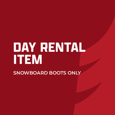 Snowboard Boots ONLY Rental