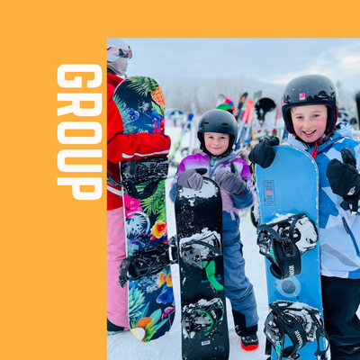 Group Lessons Snowboard - Ages 7-15