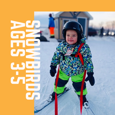 Snowbird Camp Age 3-5 - Option C: Lesson & pass only